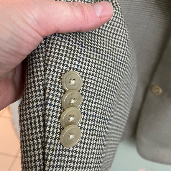 EUC MICHAEL KORS HOUNDSTOOTH PRINT SPORTS COAT - Picture 8 of 13